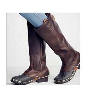 Sorel Slimpack Equestrian Tall Riding Boots Women's Size 6.5 Leather NL2007-260